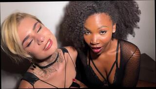 Video 1618317354: ebony interracial lesbian, blonde brunette lesbians, lesbian hd, beautiful blonde woman, beautiful black woman