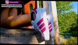Video 1485595403: nylons shoeplay feet, german nylon feet, solo female feet, licking shoes feet, feet sock licking, feet pies, amateur feet, fishnet feet, cosplay feet