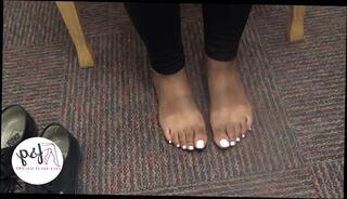 Video 892056425: feet soles toes, ebony feet fetish, candid ebony feet, college feet, long feet, best feet, young feet