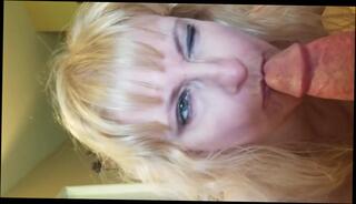 Video 371758104: cock sucking cum facials, bj facial cum, sucking cock oral, cum mouth facials, blonde bj facial, blonde mature sucks cock, blonde blowjob facial