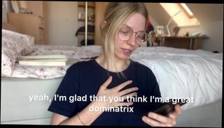 Video 1626170673: solo bdsm femdom, femdom pov, pov solo female, amateur female pov, pov blonde amateur, talk femdom