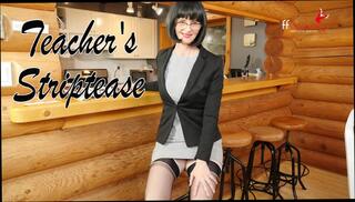 Video 1602217074: milf foot fetish, foot fetish stockings, lingerie foot, striptease teacher