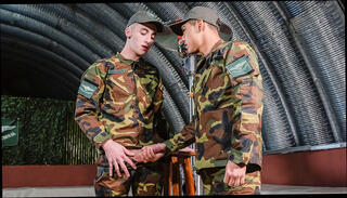 Video 1658392384: bareback sex gay, military bareback, private dick, takes dick, action, cock