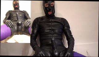 Video 1009986995: latex solo, boy solo cumshot, dick solo cumshot, cock solo cumshot, latex cum, penis cum, penis inside