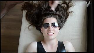 Video 753714495: girl hairjob
