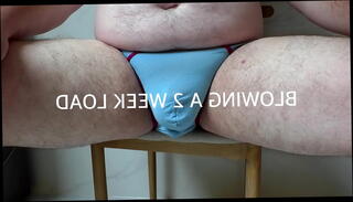 Video 1598930975: chubby uncut, chubby bear cum, moaning chubby, underwear cum, underwear cumshot, blows load