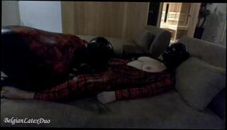 Video 1621212873: latex fetish, latex fucking sucking, amateur fetish sex, cumshot latex, latex blowjob, sauna suck, sex 60fps
