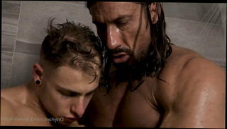 Video 1571664541: muscular gay hunk, gay muscle hunk, hunk couple, couple hd