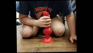Video 1591478655: cage cum, cage plays, amateur gay, puppy gay, huge cum