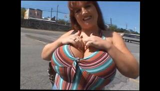 Video 162135035: brandy dean, chubby bbw redhead, bbw blowjob tit, bbw tit job