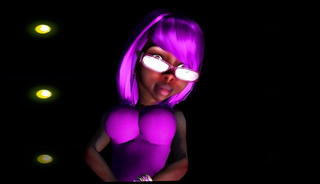 Video 1091233101: latex chick, latex doll, ebony latex, hd cartoon, ghetto chick, straight