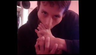 Video 1509313595: worship solo, solo foot, fetish solo, solo boy, licking solo