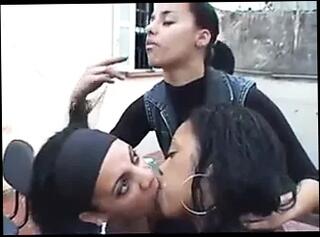 Video 157418301: lesbian brazil kissing, lesbian spit kissing, brazilian lesbian kissing, lesbian straight