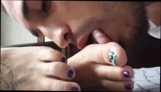 Video 933150904: girl friend foot worship, foot job fetish