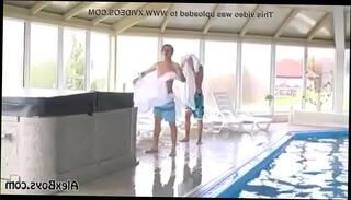 Video 1048369355: gay shaved ass, naked shower