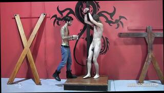 Video 1655165571: bondage domination bdsm, bdsm bondage fetish, hairy skinny gay, skinny hairy amateur, uncut domination, bondage hanging, domination hd, strap, boy toy, nipple pain, one boy