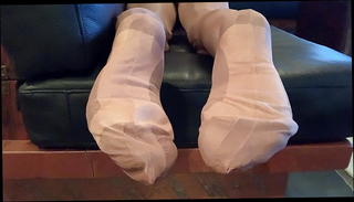 Video 1056805001: sexy pantyhose feet, nylon feet, sexy shemale feet, sexy stocking feet, sexy hot feet, shemale vintage lingerie, feet hd