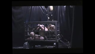 Video 1593366185: bondage domination bdsm, bondage latex gag, spanking bdsm bondage, hogtied bdsm, bdsm cage, maid bdsm, latex high heels