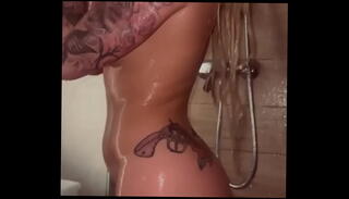 Video 1624600535: busty blonde solo, tits boobs busty, curvy busty blonde, busty tattooed blonde