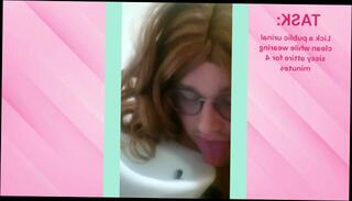 Video 1589557813: sissy panty fetish, solo amateur trans, sissy licked, fat sissy, sissy outside