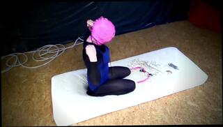 Video 1574117233: bdsm bondage fetish, bondage amateur bdsm, self bondage hogtie, self bondage gagged, bondage tied gagged, solo gagging, amateur solo male, spandex bondage