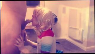 Video 246573401: harley quinn, amateur crossdresser sucking, crossdresser swallows, crossdresser blowjob, gay crossdresser, good swallowing, swallowing time