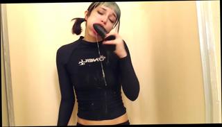 Video 1028417104: solo deep throat, solo female, lady deep throats, amazing sloppy deep throat, young deep throat
