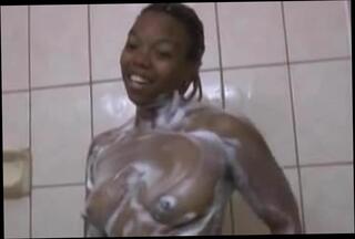 Video 343837401: bubble ass babe, bubble ass ebony, bubble black ass, babe straight, bubbly shower, babe washes
