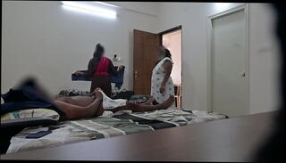Video 1618399075: desi indian maid, maid flash, two maids, dick flash, dick times