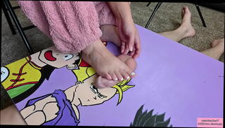 Video 1579889965: foot fetish tickling, asian foot fetish, woman foot, fingers balls, hand foot