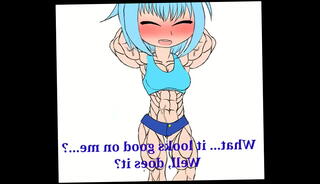 Video 1340599005: sexy anime girl, hot anime girl, anime babe, anime muscle, short animation, pretty anime, haired anime, sexy dark haired girl, sexy ripped, sexy female muscle
