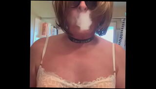 Video 1622618565: fetish sissy, smoking fetish gay, fetish smoking cigarette, lingerie sissy, sexy smoking, sexy white